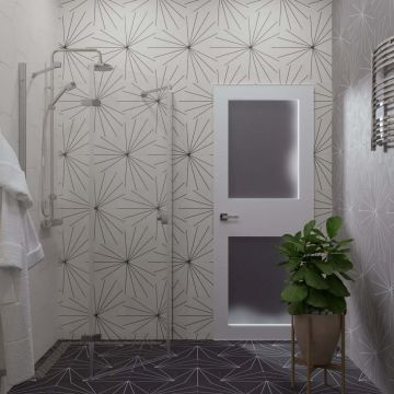 Душевой уголок Тритон (Triton) Сигма-Хром 1000х1000х1900 мм, прозрачный 6 мм, профиль хром (Щ0000056790) (2 места)