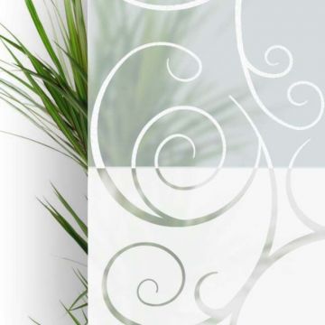 Душевой уголок Тритон (Triton) Стандарт 1000х1000х1875 мм, прозрачный,с рисунком 4 мм, профиль белый (Щ0000026697) узоры, аква (2 места)