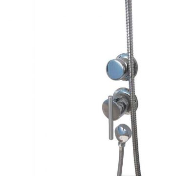 Душевая кабина Тритон (Triton) Коралл 1200х800х2315 мм, с рисунком 4 мм, профиль белый (Щ0000038532) В левая, средний поддон, мозаика, ДН4 (7 мест)