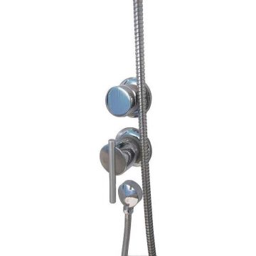 Душевая кабина Тритон (Triton) Коралл 1200х800х2315 мм, с рисунком 4 мм, профиль белый (Щ0000038533) В правая, средний поддон, мозаика, ДН4 (7 мест)