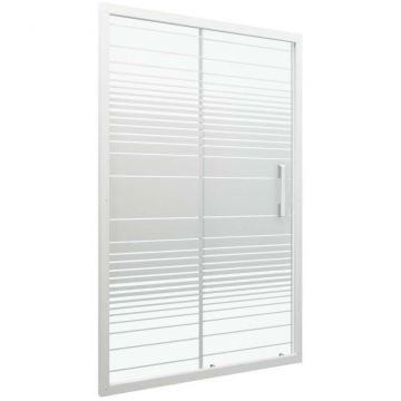 Душевая дверь Тритон (Triton) Слайд 1850х1000 мм, белое стекло 4 мм, профиль хром (Щ0000038519)