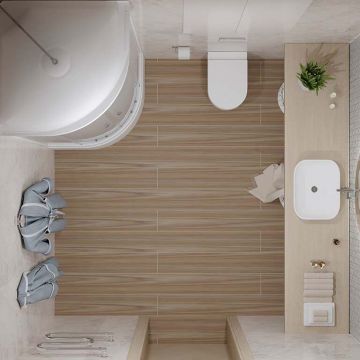 Душевая кабина Тритон (Triton) Сатин 900х900х2280 мм, Матовый 4 мм, профиль белый (Щ0000058489) В, средний поддон, ДН4 (7 мест+сифон D50мм)