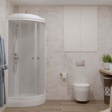 Душевая кабина Тритон (Triton) Ультра 800х800х2150 мм, прозрачный 4 мм, профиль белый (Щ0000061821) А (7 мест+сифон D90)