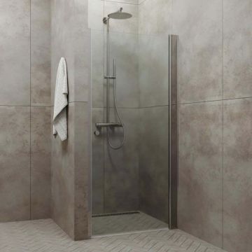 Душевая дверь Тритон (Triton) Uno 1850х800 мм, прозрачное стекло 5 мм, профиль хром (Щ0000036857)