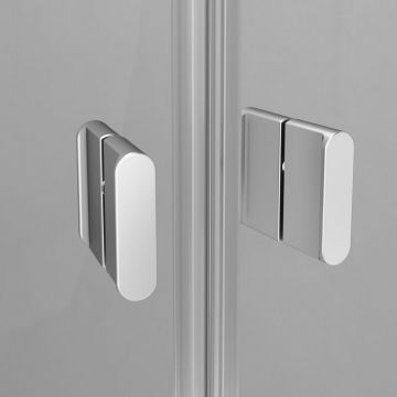 Душевое ограждение Am.Pm (Ам.Пм) X-Joy Twin Slide c поддоном, 90x90, профиль матовый хром W88E-205-090MT64