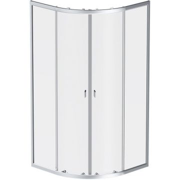 Душевое ограждение Am.Pm (Ам.Пм) X-Joy Twin Slide без поддона, 90x90, профиль матовый хром, W88G-205-090MT64