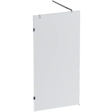 Душевая перегородка Am.Pm (Ам.Пм) X-Joy 100x195, стекло прозрачное, профиль матовый хром, W94WI-100-F1-MTE