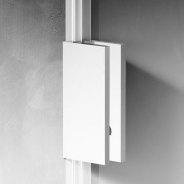 Душевая перегородка Am.Pm (Ам.Пм) X-Joy 100x195, стекло прозрачное, профиль матовый хром, W94WI-100-F1-MTE