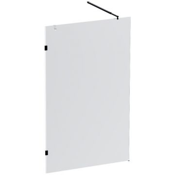 Душевая перегородка Am.Pm (Ам.Пм) X-Joy 120x195, стекло прозрачное, профиль черный W94WI-120-F1-BTE