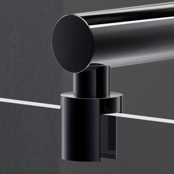 Душевая перегородка Am.Pm (Ам.Пм) X-Joy 120x195, стекло прозрачное, профиль матовый хром, W94WI-120-F1-MTE