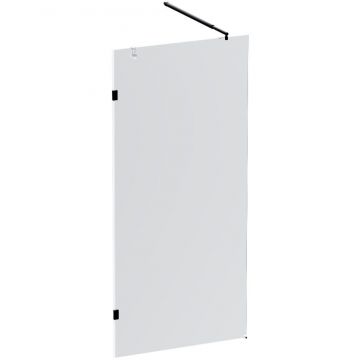 Душевая перегородка Am.Pm (Ам.Пм) X-Joy 90x195, стекло прозрачное, профиль черный, W94WI-90-F1-BTE