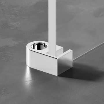 Душевая перегородка Am.Pm (Ам.Пм) X-Joy 90x195, стекло прозрачное, профиль матовый хром, W94WI-90-F1-MTE