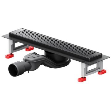 Трап для душа Am.Pm (Ам.Пм) MasterFlow линейный универсальный затвор Cut Gradient 40см цвет черный матовый W01SC-P11-040-01BM