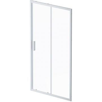 Душевая дверь Am.Pm (Ам.Пм) Gem Solo 110х195, стекло прозрачное, профиль матовый хром W90G-110-1-195MT