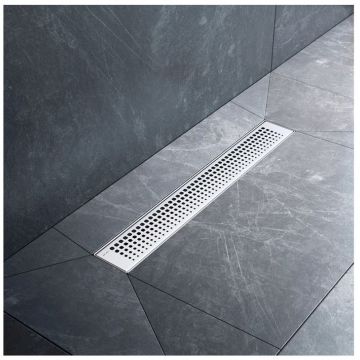 Трап для душа Am.Pm (Ам.Пм) MasterFlow линейный универсальный затвор Cut Gradient 50см цвет сталь матовый W01SC-P11-050-01SB