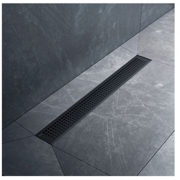 Трап для душа Am.Pm (Ам.Пм) MasterFlow линейный универсальный затвор Cut Gradient 60см цвет черный матовый W01SC-P11-060-01BM