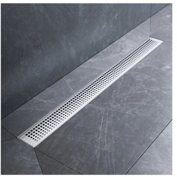 Трап для душа Am.Pm (Ам.Пм) MasterFlow линейный универсальный затвор Cut Gradient 80см цвет сталь матовый W01SC-P11-080-01SB