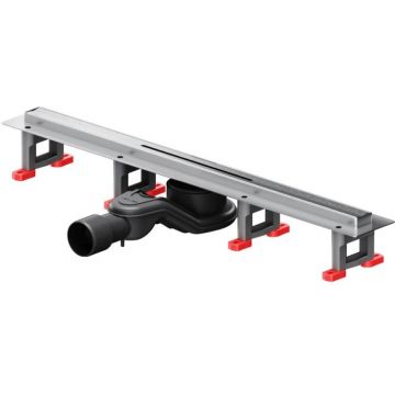 Трап для душа Am.Pm (Ам.Пм) MasterFlow линейный универсальный затвор Slim line 80см цвет черный матовый W01SC-S11-080-05BM