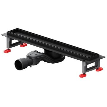 Трап для душа Am.Pm (Ам.Пм) MasterFlow линейный универсальный затвор Tile 50см цвет черный матовый W01SC-U11-050-04BM