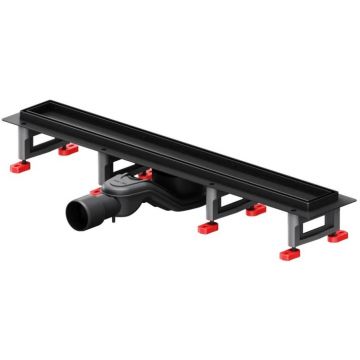 Трап для душа Am.Pm (Ам.Пм) MasterFlow линейный универсальный затвор Tile 60см цвет черный матовый W01SC-U11-060-04BM