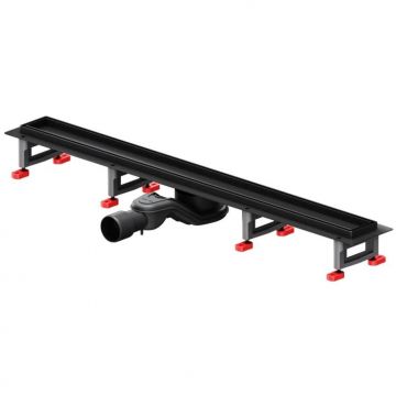 Трап для душа Am.Pm (Ам.Пм) MasterFlow линейный универсальный затвор Tile 80см цвет черный матовый W01SC-U11-080-04BM