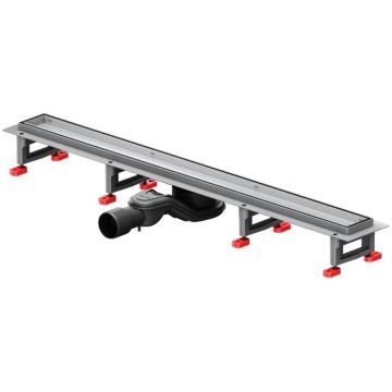 Трап для душа Am.Pm (Ам.Пм) MasterFlow линейный универсальный затвор Tile 80см цвет сталь матовый W01SC-U11-080-04SB