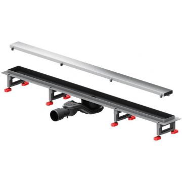 Трап для душа Am.Pm (Ам.Пм) MasterFlow линейный универсальный затвор Tile 90см цвет сталь матовый W01SC-U11-090-04SB