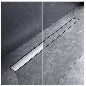 Трап для душа Am.Pm (Ам.Пм) MasterFlow линейный универсальный затвор Tile 90см цвет сталь матовый W01SC-U11-090-04SB