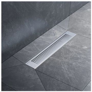 Трап для душа Am.Pm (Ам.Пм) PrimeFlow линейный универсальный затвор Cut Gradient 40см цвет сталь матовый W02SC-P11-040-01SB