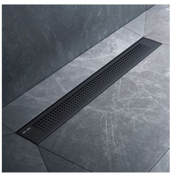 Трап для душа Am.Pm (Ам.Пм) PrimeFlow линейный универсальный затвор Cut Gradient 60см цвет черный матовый W02SC-P11-060-01BM