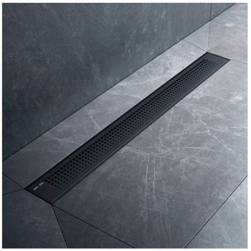 Трап для душа Am.Pm (Ам.Пм) PrimeFlow линейный универсальный затвор Cut Gradient 70см цвет черный матовый W02SC-P11-070-01BM