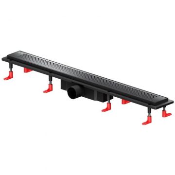 Трап для душа Am.Pm (Ам.Пм) PrimeFlow линейный универсальный затвор Cut Gradient 80см цвет черный матовый W02SC-P11-080-01BM