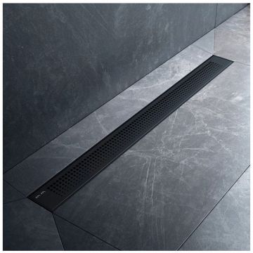 Трап для душа Am.Pm (Ам.Пм) PrimeFlow линейный универсальный затвор Cut Gradient 80см цвет черный матовый W02SC-P11-080-01BM