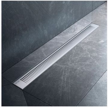 Трап для душа Am.Pm (Ам.Пм) PrimeFlow линейный универсальный затвор Cut Gradient 80см цвет сталь матовый W02SC-P11-080-01SB