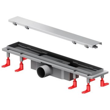 Трап для душа Am.Pm (Ам.Пм) PrimeFlow линейный универсальный затвор Tile 50см цвет сталь матовый W02SC-U11-050-04SB