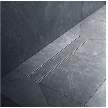 Трап для душа Am.Pm (Ам.Пм) PrimeFlow линейный универсальный затвор Tile 50см цвет сталь матовый W02SC-U11-050-04SB