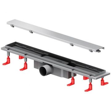 Трап для душа Am.Pm (Ам.Пм) PrimeFlow линейный универсальный затвор Tile 60см цвет сталь матовый W02SC-U11-060-04SB