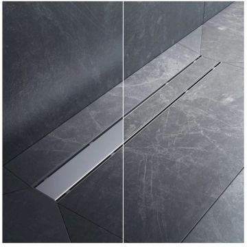 Трап для душа Am.Pm (Ам.Пм) PrimeFlow линейный универсальный затвор Tile 70см цвет сталь матовый W02SC-U11-070-04SB