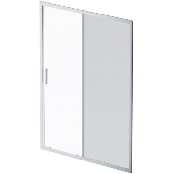 Душевая дверь Am.Pm (Ам.Пм) Gem Solo 150х195, стекло тонированное, профиль матовый хром W90G-150-1-195MG