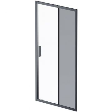 Душевая дверь Am.Pm (Ам.Пм) Gem Solo 100х195, стекло матовое, профиль черный матовый W90G-100-1-195BM