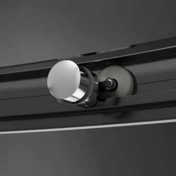 Душевое ограждение Am.Pm (Ам.Пм) Like Solo Slide 90x90, стекло тонированное, профиль хром глянцевый, W83G-315-090CG