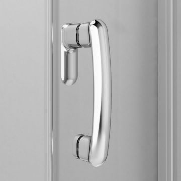 Душевое ограждение Am.Pm (Ам.Пм) Like Round 95x95, стекло прозрачное, профиль хром глянцевый W83G-333-095CT