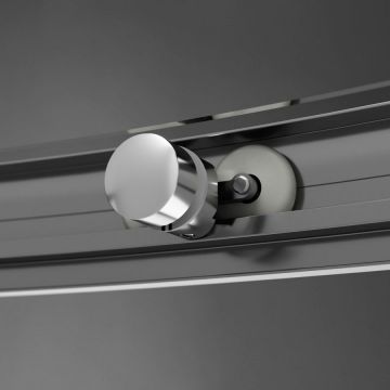 Душевое ограждение Am.Pm (Ам.Пм) Like Round 95x95, стекло прозрачное, профиль хром глянцевый W83G-333-095CT