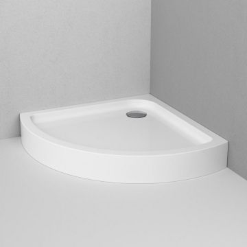 Душевой поддон Am.Pm (Ам.Пм) Like Solo Slide, 90x90, белый, W83T-315-090W