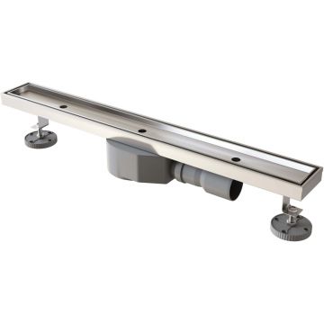 Душевой трап RGW (РГВ) SDR-08-120 прямой 120 см хром 50 мм (d слива) сифон + ножки, под плитку (21210812-011)