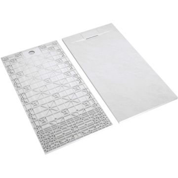 Душевой поддон RGW (РГВ) 80x120x26 см TUS-128W белый цвет, прямоугольный 90 мм (d слива) (553702812-01)