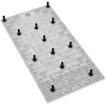 Душевой поддон RGW (РГВ) 90x110x26 см TUS-119W белый цвет, прямоугольный 90 мм (d слива) (553702911-01)