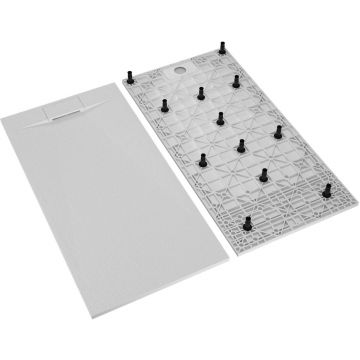 Душевой поддон RGW (РГВ) 90x140x26 см TUS-149W белый цвет, прямоугольный 90 мм (d слива) (553702914-01)