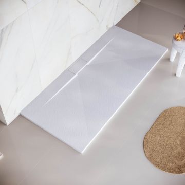 Душевой поддон RGW (РГВ) 90x200 см TKS-209W белый цвет, прямоугольный 90 мм (d слива) (553802920-01)