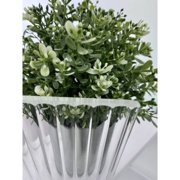 Душевая перегородка RGW (РГВ) Walk In 70x195 см WA-08-W белый цвет, Ribbed (ребристое) стекло 8 мм, EasyClean (06100807-155)